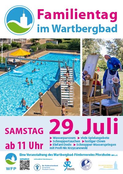 29.07. – Familientag im Wartbergbad